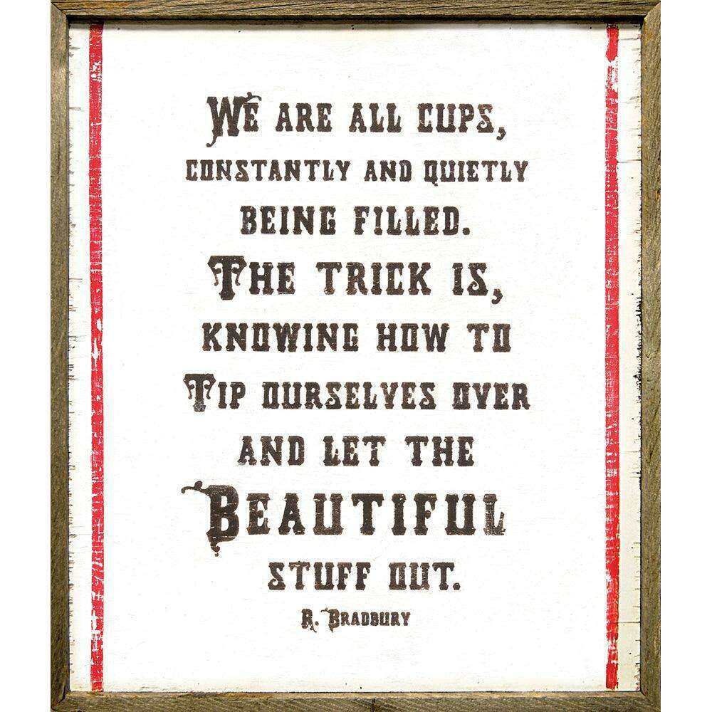 "We Are All Cups" Art Print - Quirks!