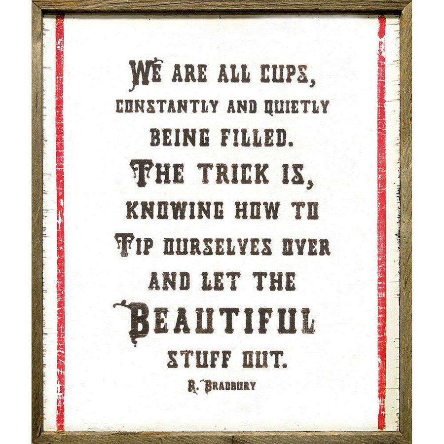"We Are All Cups" Art Print - Quirks!