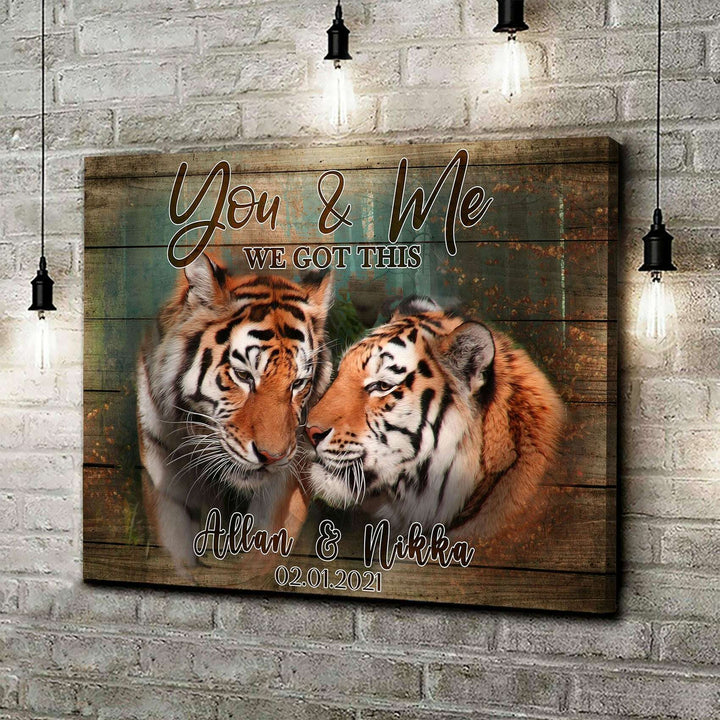 We Got This Tiger Couple Sign