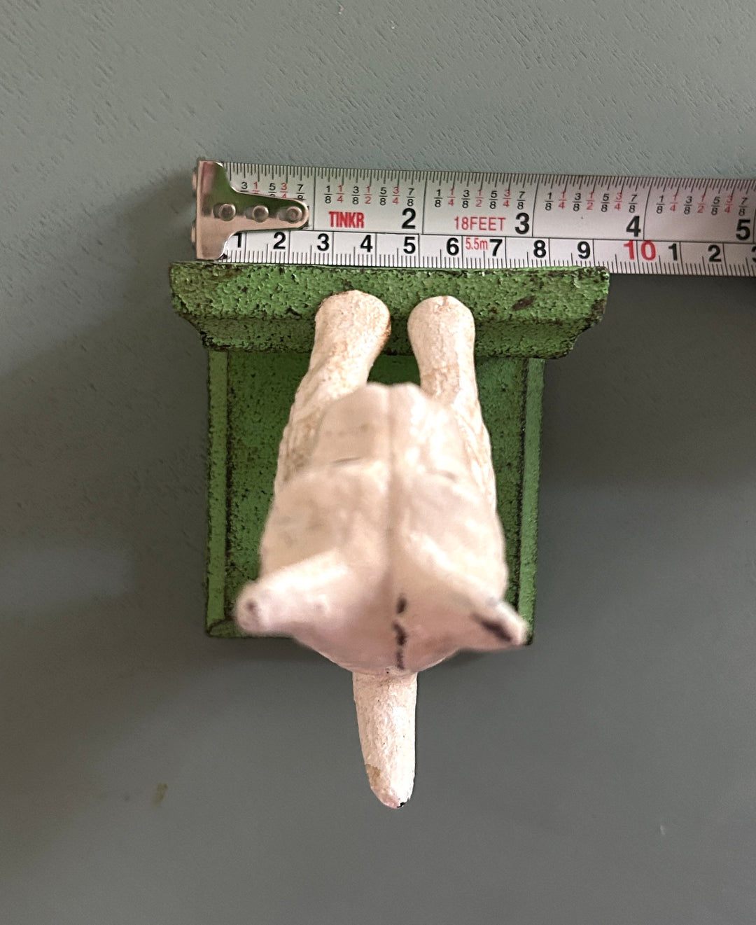 Westie bookend depth measurement