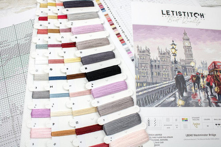 Westminster Bridge L8040 Counted Cross Stitch Kit