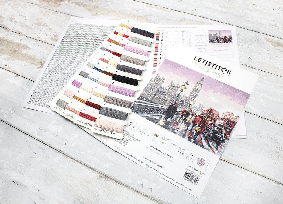 Westminster Bridge L8040 Counted Cross Stitch Kit