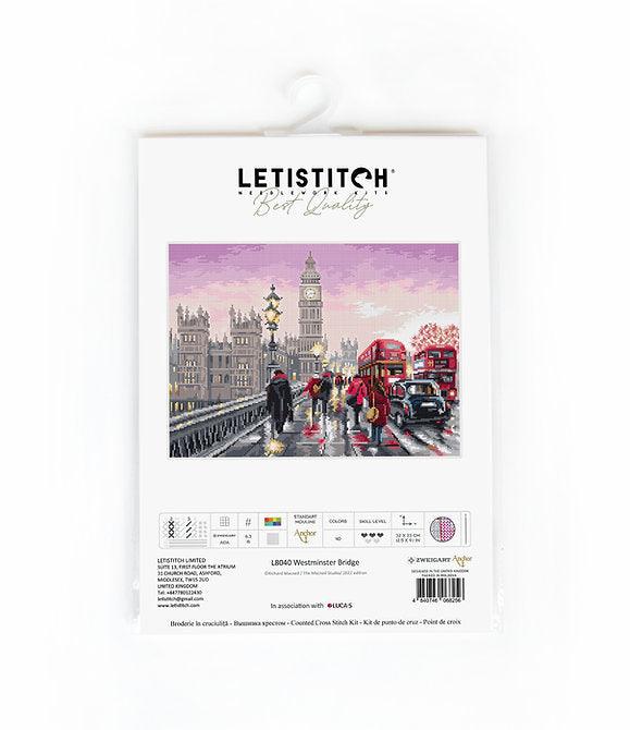 Westminster Bridge L8040 Counted Cross Stitch Kit