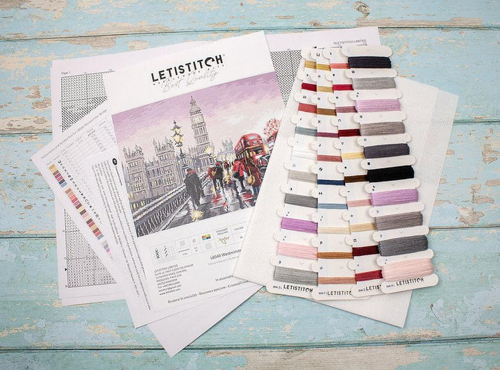 Westminster Bridge L8040 Counted Cross Stitch Kit