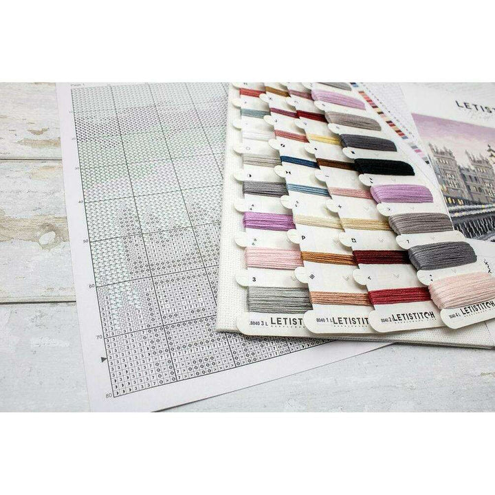 Westminster Bridge L8040 Counted Cross Stitch Kit