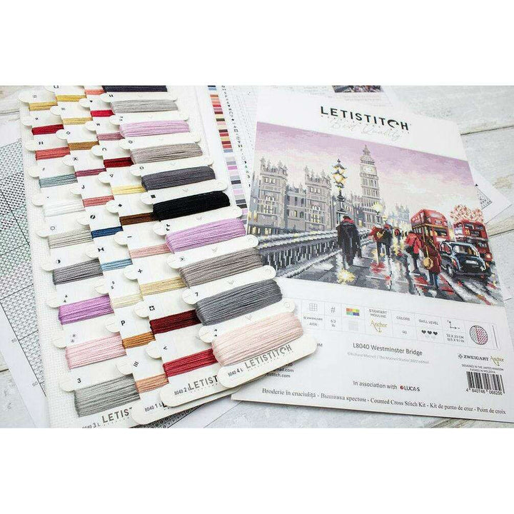 Westminster Bridge L8040 Counted Cross Stitch Kit