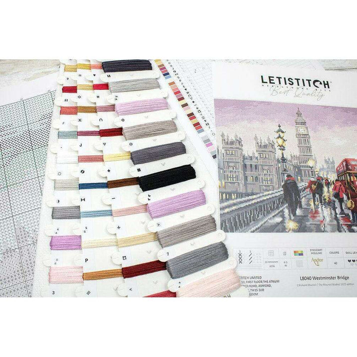 Westminster Bridge L8040 Counted Cross Stitch Kit