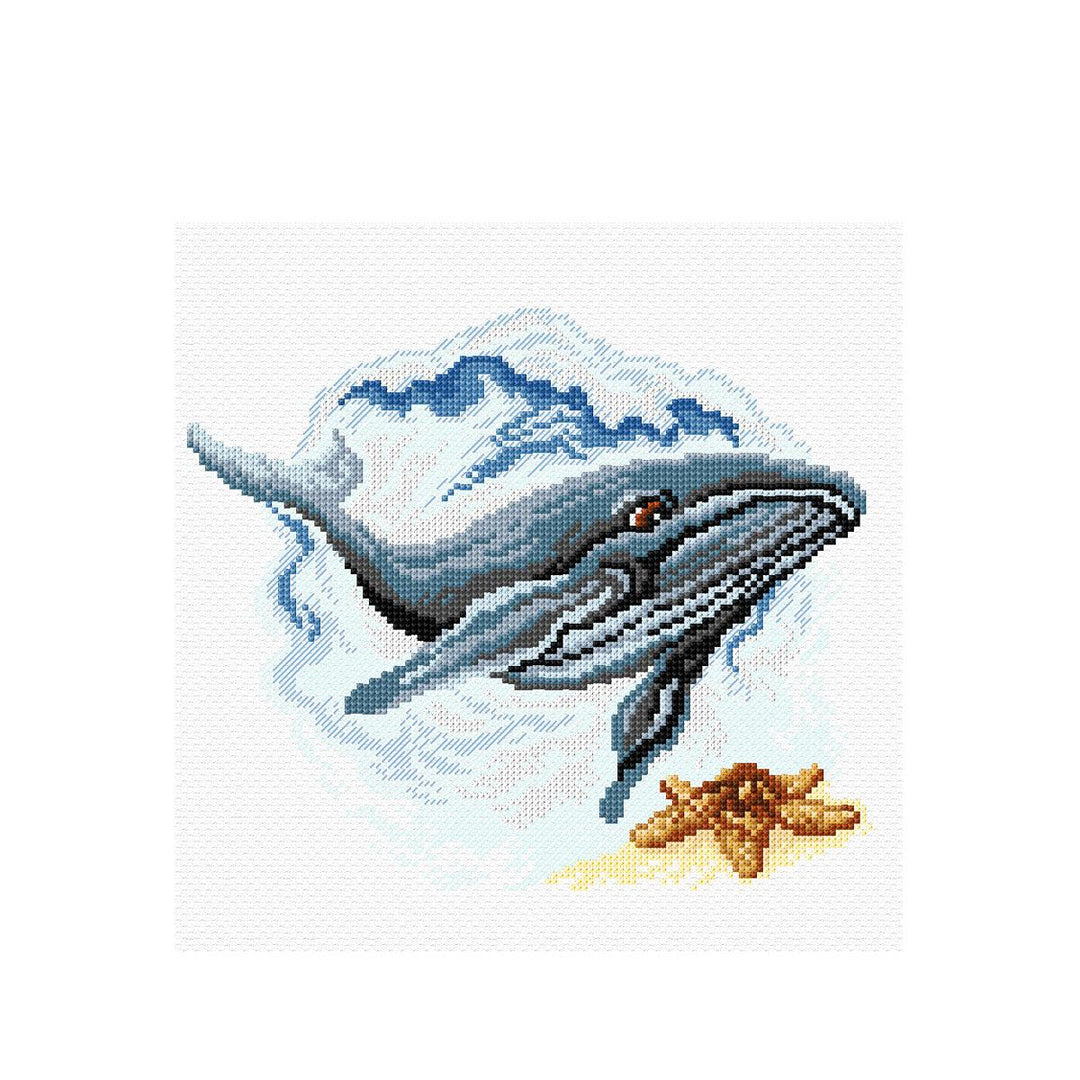 Whale 8902 Counted Cross-Stitch Kit