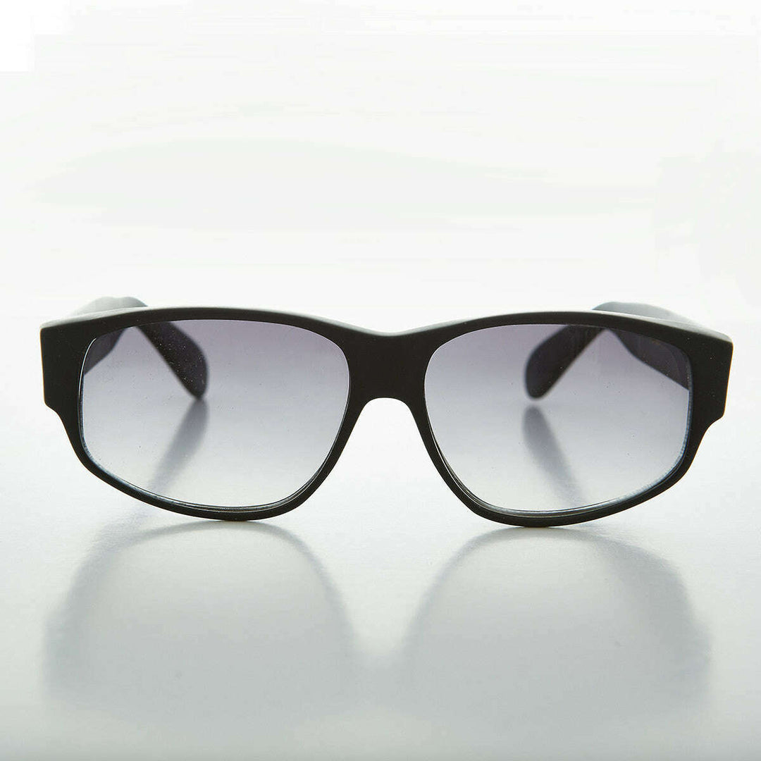 Wide Rectangular Mod Vintage Sunglass - Fez
