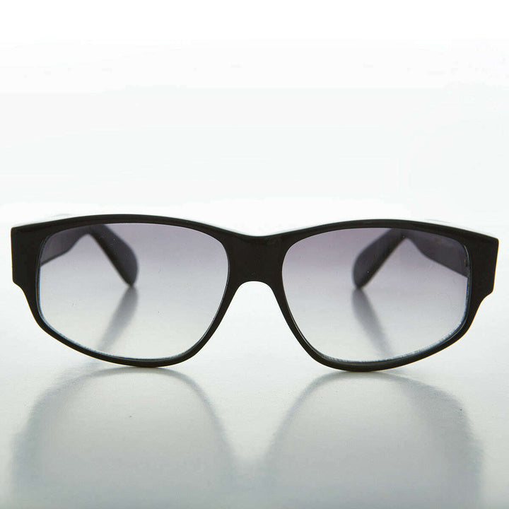 Wide Rectangular Mod Vintage Sunglass - Fez