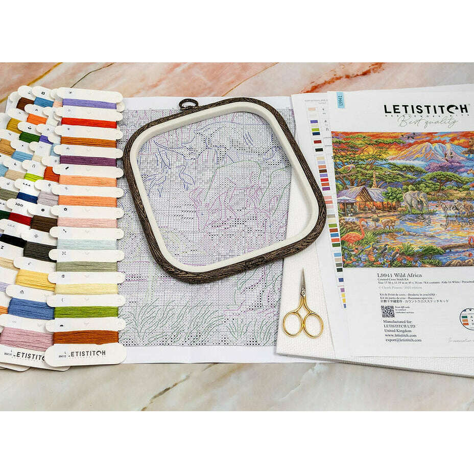 Wild Africa L9941 Counted Cross Stitch Kit