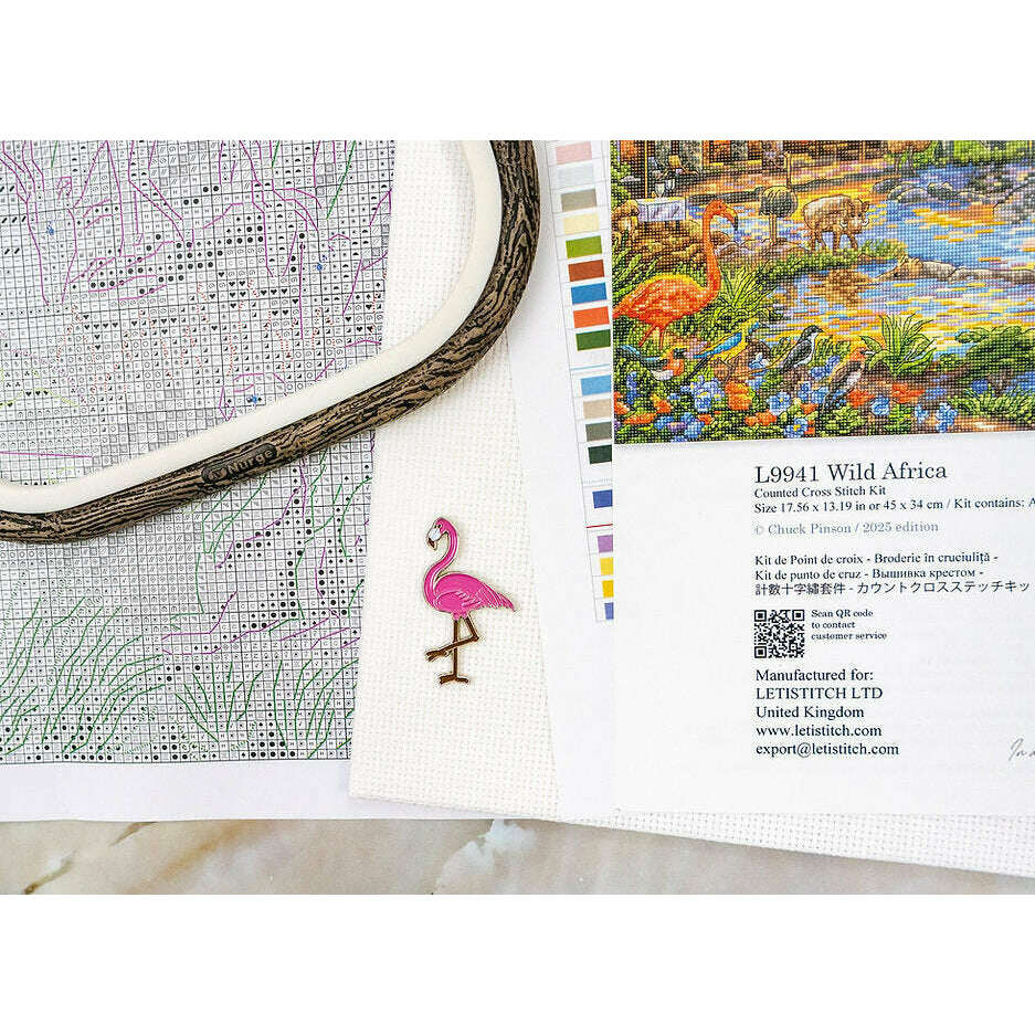 Wild Africa L9941 Counted Cross Stitch Kit