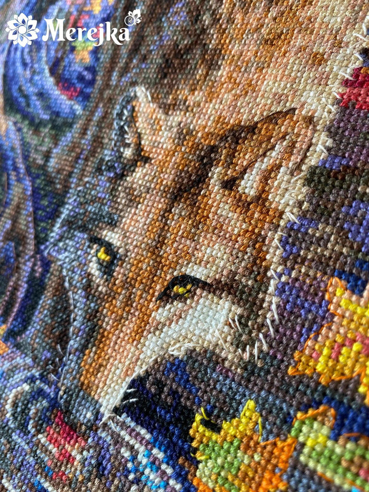 Wild Spirit K-217 Counted Cross-Stitch Kit