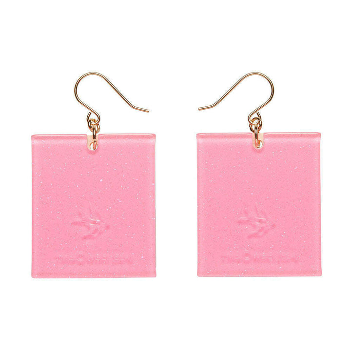 Willy Wonka Bar Drop Earrings by Erstwilder – view 3