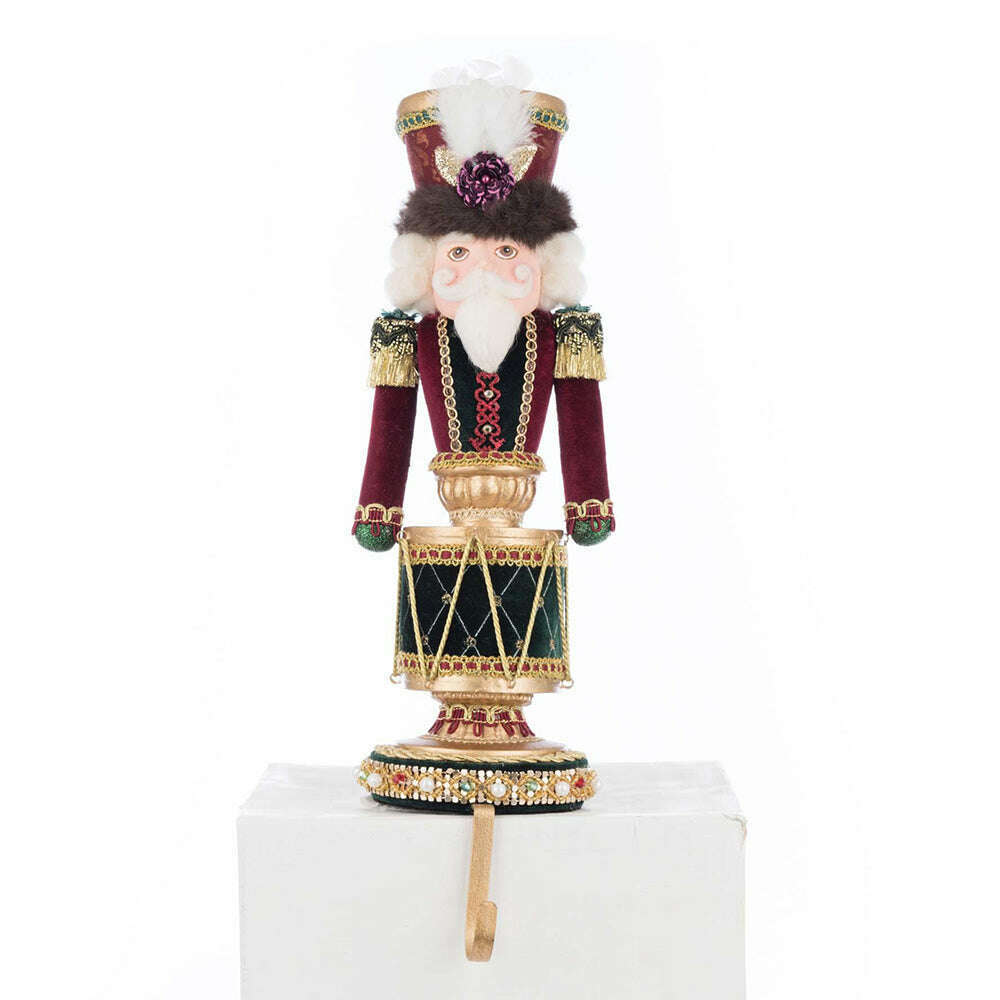 Winter Balsam Nutcracker Stocking Holder by Katherine's Collection image