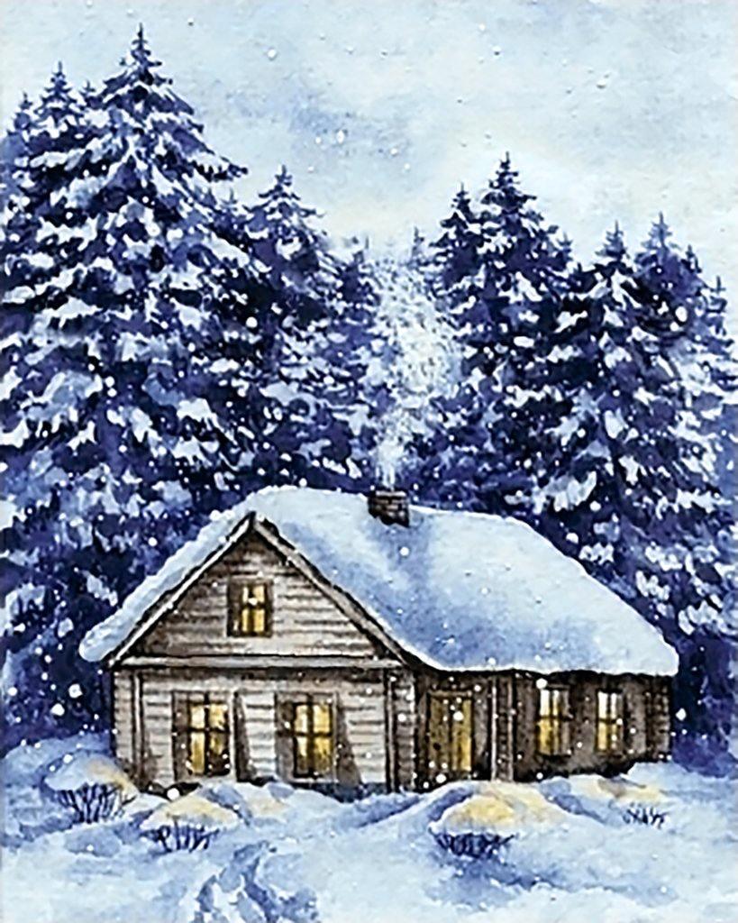 Winter CS2581 15.8 x 19.7 inches Crafting Spark Diamond Painting Kit