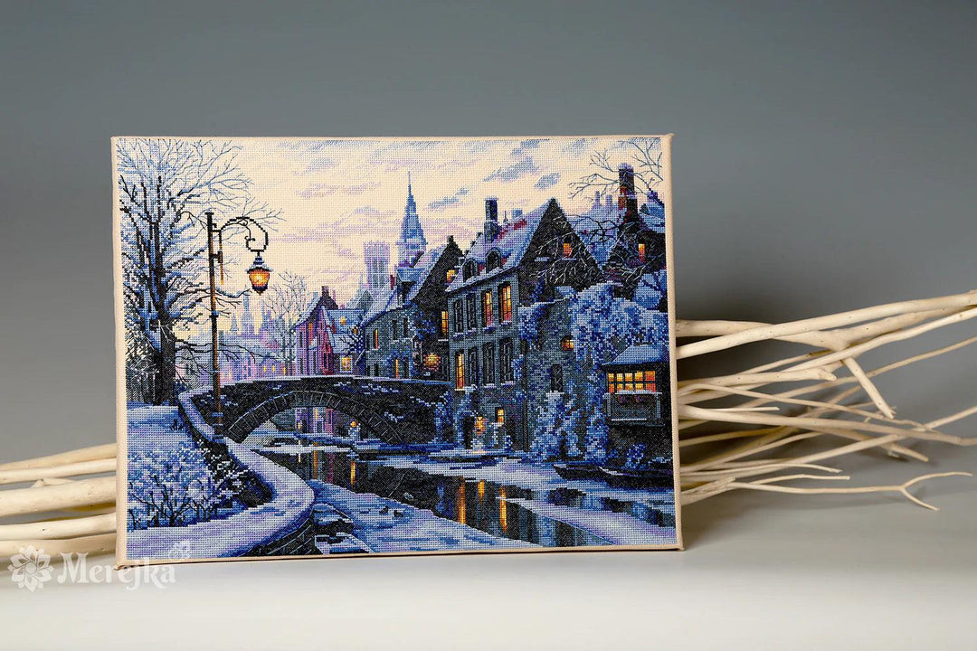 Winter Evening K-169 Counted Cross-Stitch Kit