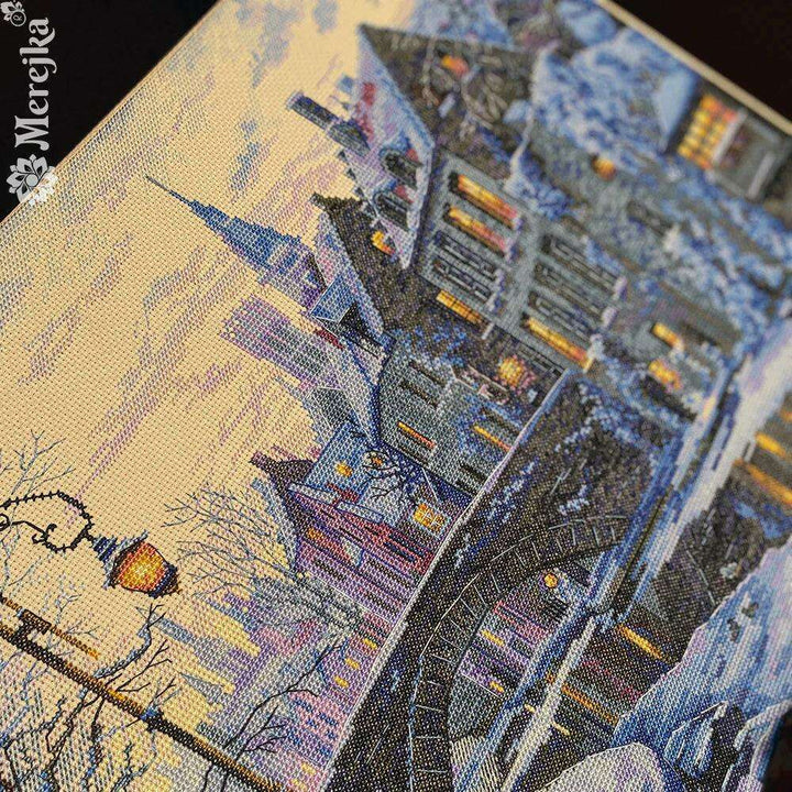 Winter Evening K-169 Counted Cross-Stitch Kit