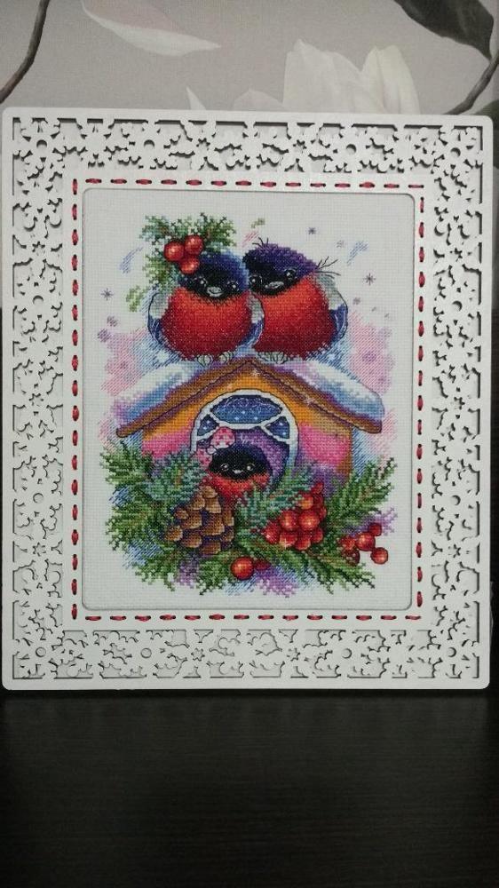 Winter House SM-440 Counted Cross Stitch Kit