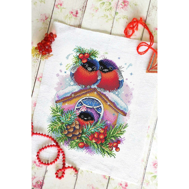 Winter House SM-440 Counted Cross Stitch Kit