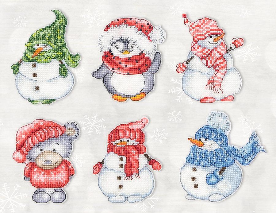 Winter Toys JK034L Counted Cross-Stitch Kit