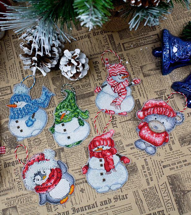 Winter Toys JK034L Counted Cross-Stitch Kit