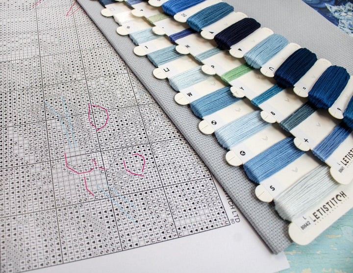 Wish Upon A Star L8064 Counted Cross Stitch Kit