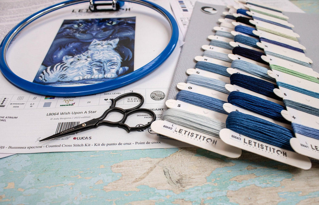 Wish Upon A Star L8064 Counted Cross Stitch Kit