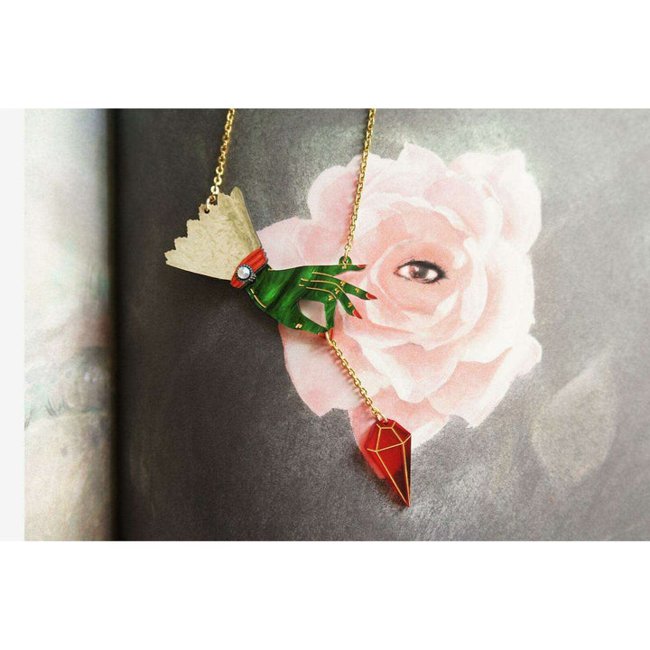Witch Pendulum Halloween Necklace by Laliblue - Quirks!
