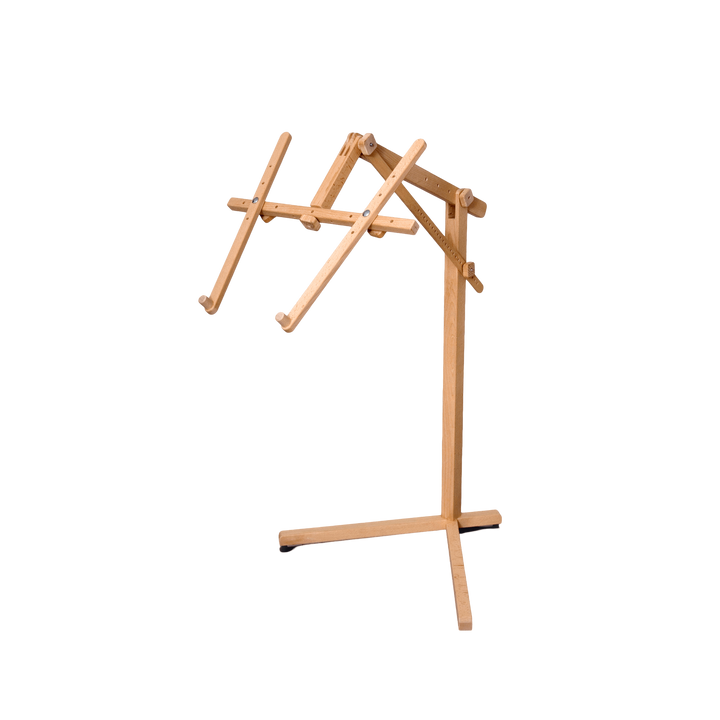 Wooden embroidery stand FLOOR-STANDING Flamingo without frame CSFL1