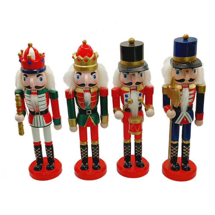 Wooden Festive King Nutcracker Wizardi F07M6-13D