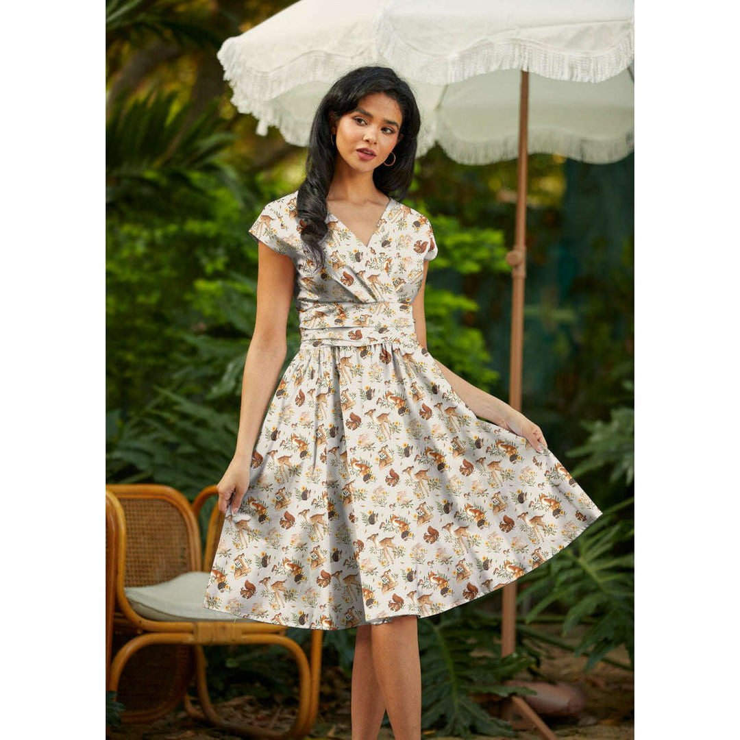 Woodland Animals Greta Dress
