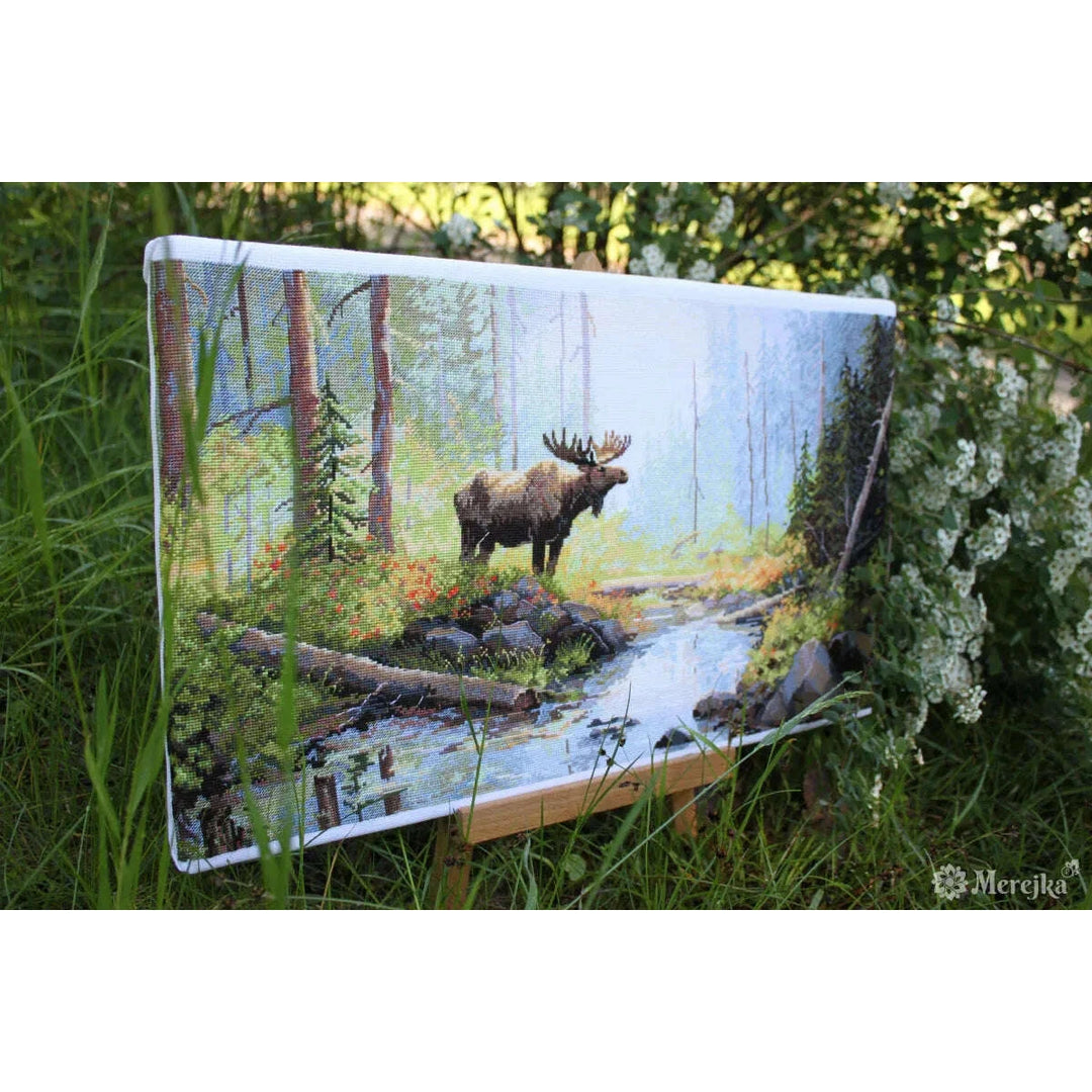 Woodland Morning K-245 Counted Cross Stitch Kit