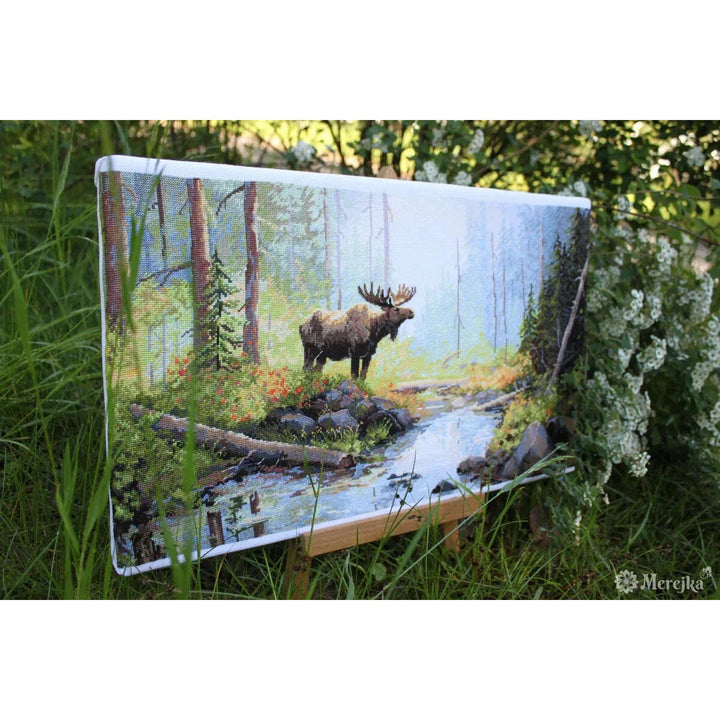 Woodland Morning K-245 Counted Cross Stitch Kit