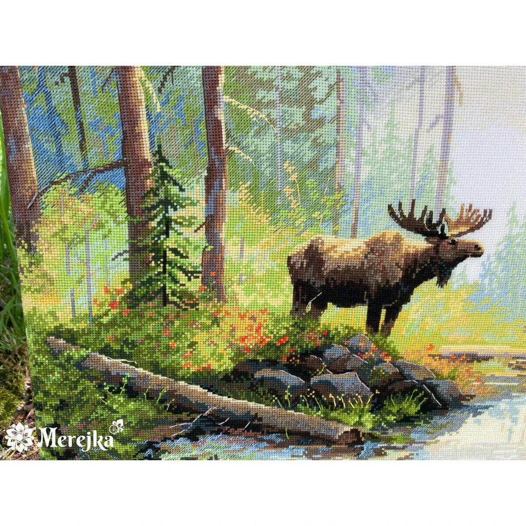 Woodland Morning K-245 Counted Cross Stitch Kit