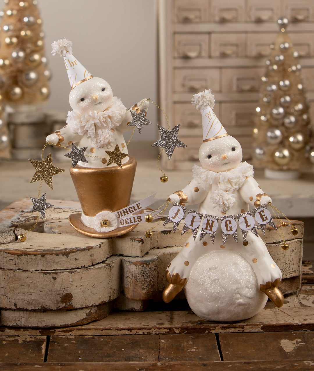 Jingle Snowman on Snowball by Bethany Lowe Designs, image 4