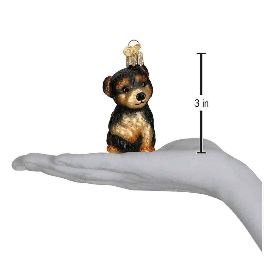 Yorkie Puppy Ornament