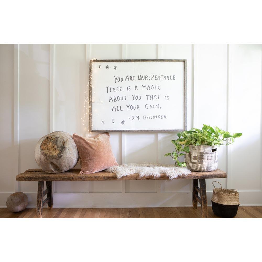 "You Are Unrepeatable - D.M. Dellinger" Art Print - Quirks!