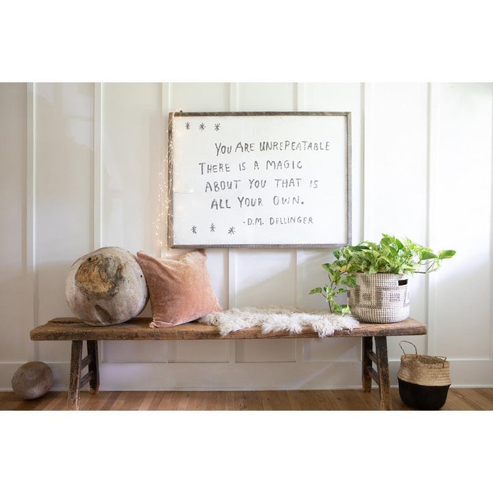 "You Are Unrepeatable - D.M. Dellinger" Art Print - Quirks!