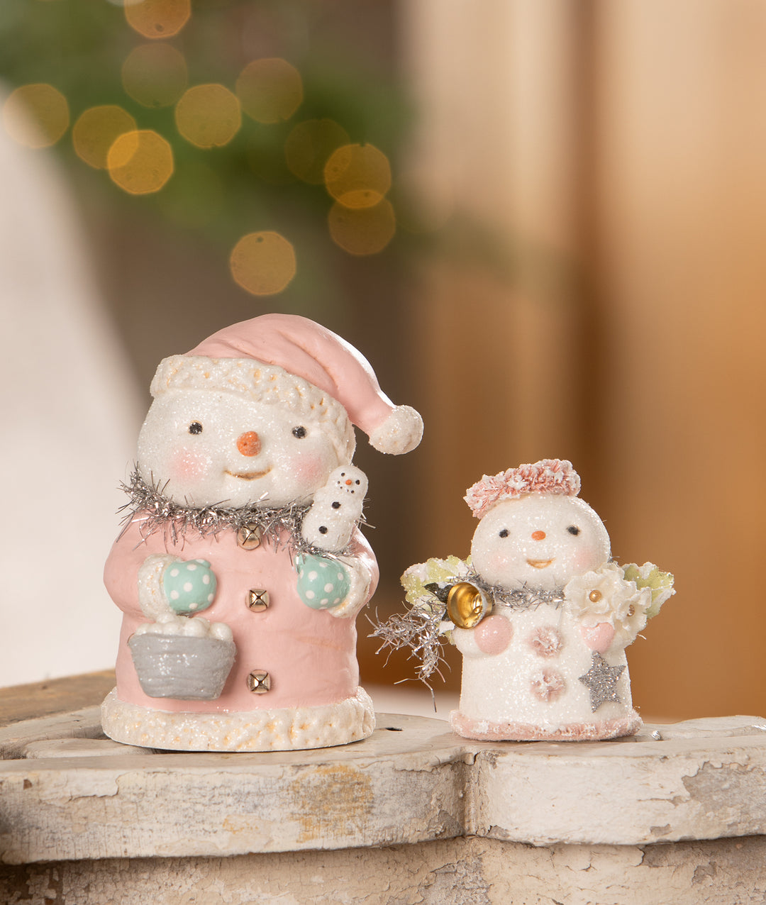 Pretty in Pink Snowgirl by Bethany Lowe Designs, image 4
