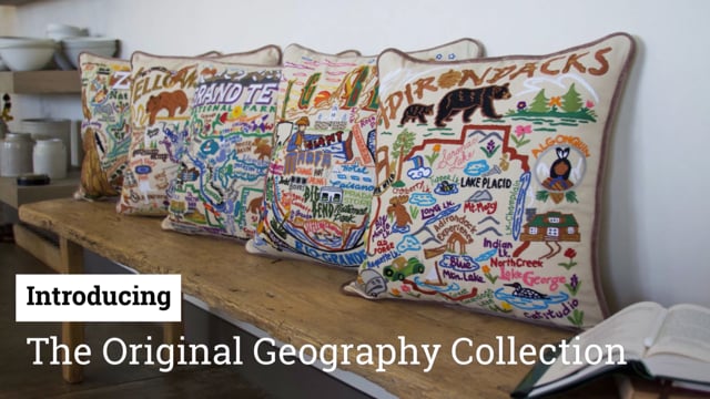 Arizona Hand-Embroidered Pillow