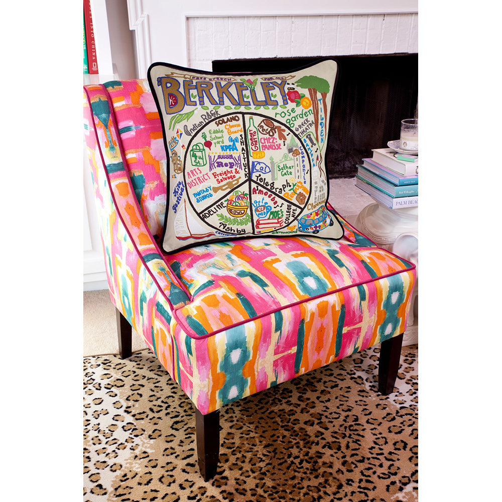 Berkeley Hand-Embroidered Pillow