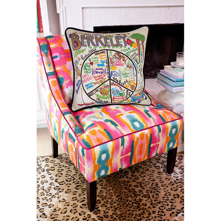 Berkeley Hand-Embroidered Pillow