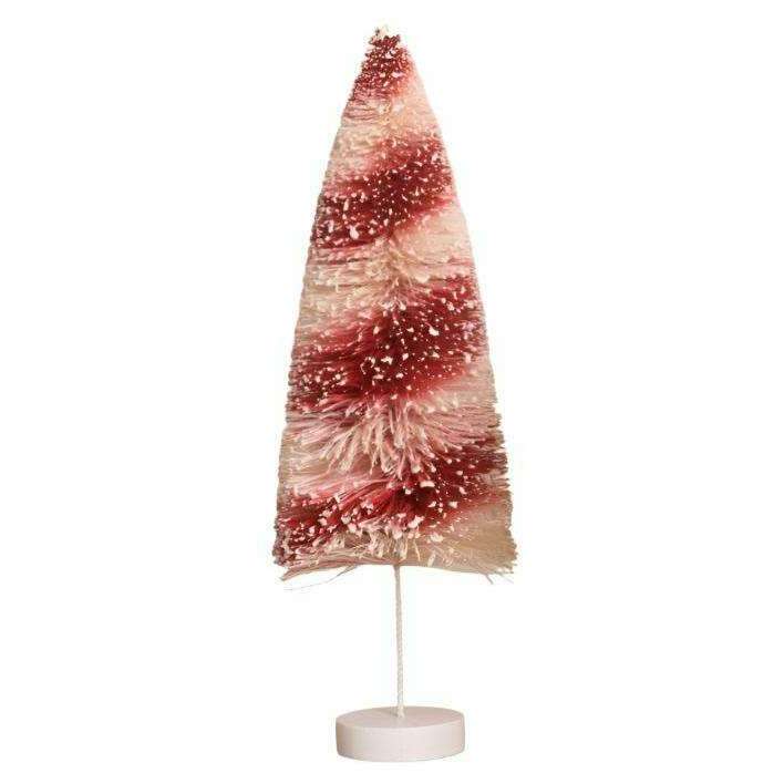Candy Cane Bottle Brush Trees - 12 and 10 Set of 2 by Bethany Lowe Designs – view 2