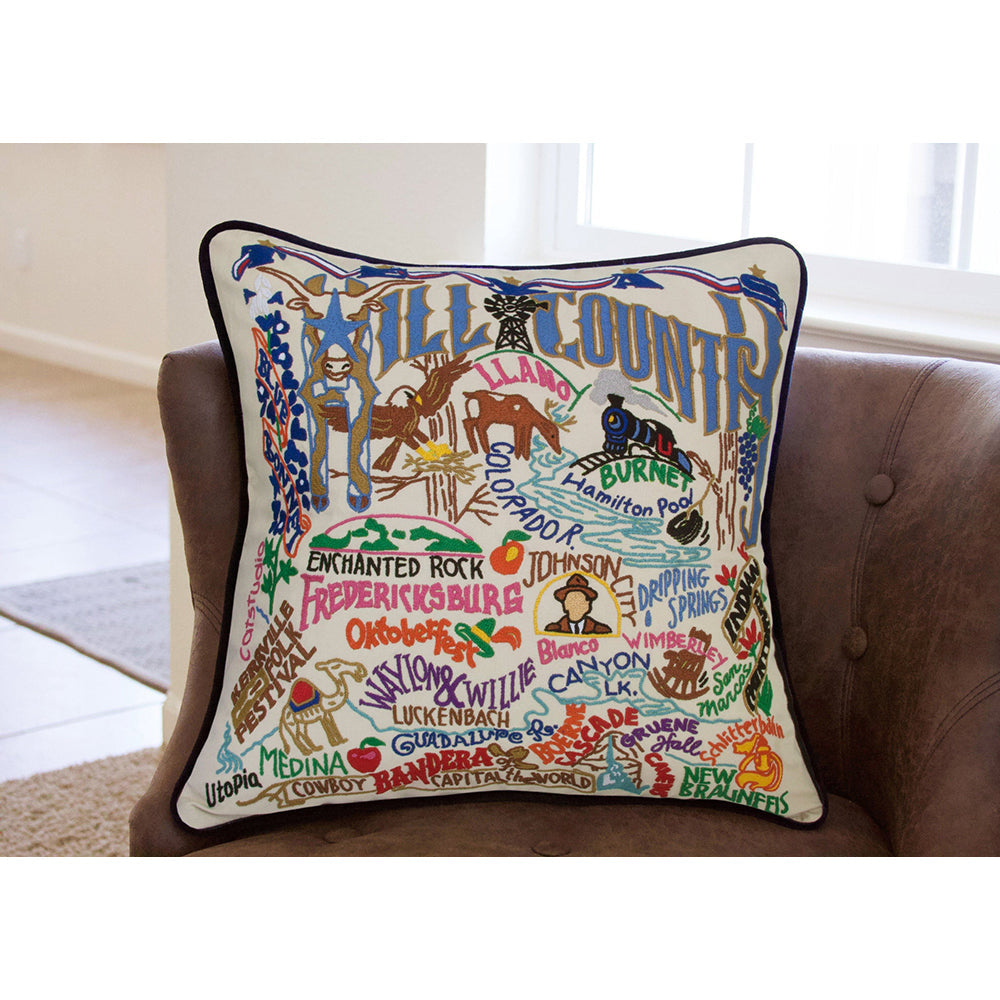 Hill Country Hand-Embroidered