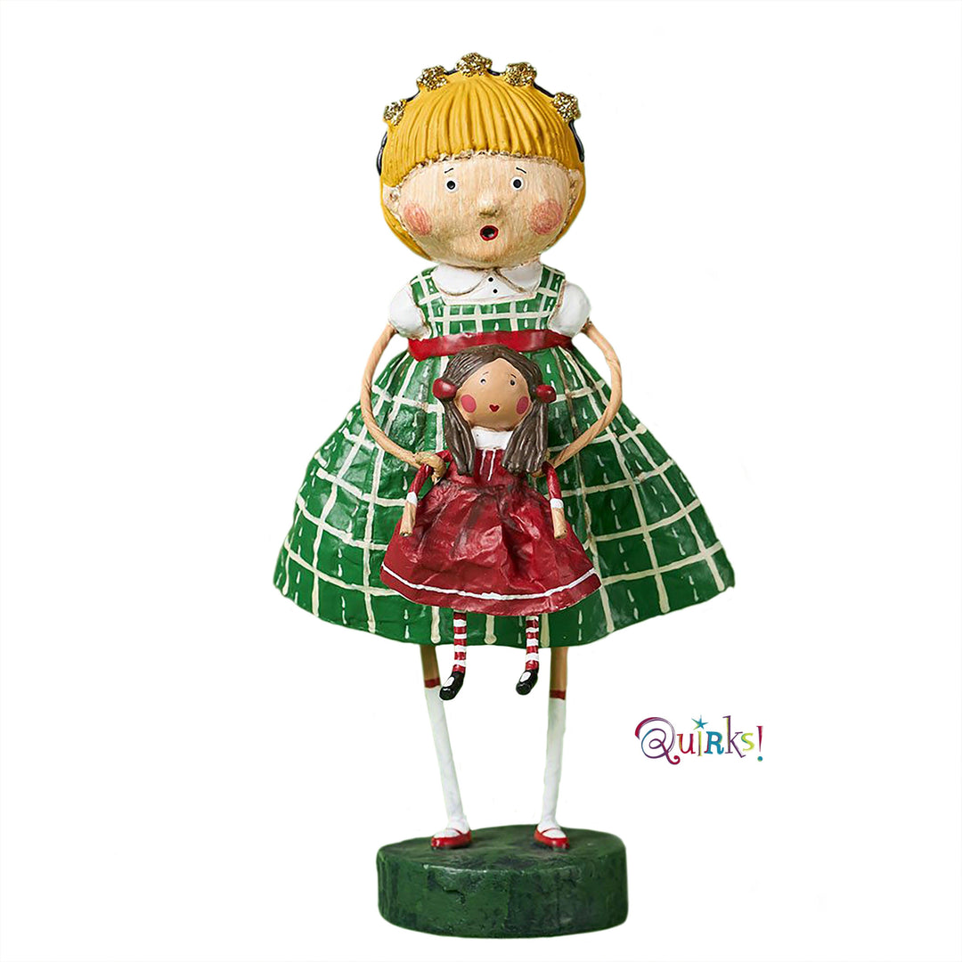 Holly's New Dolly Holiday  Lori Mitchell Collectible Figurine - Quirks!