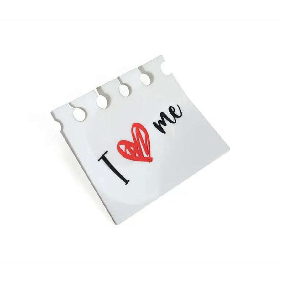 I love myself brooch by Laliblue