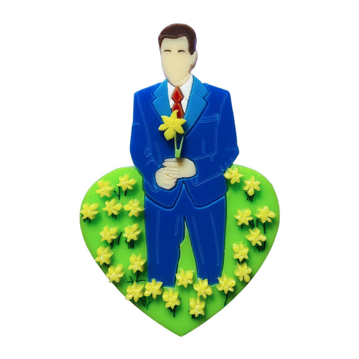 Iconic Moments Collection - "Daffodils" Brooch by Makokot Design