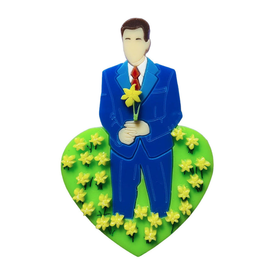 Iconic Moments Collection - "Daffodils" Brooch by Makokot Design