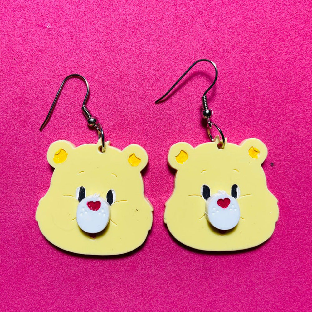 Makokot Light - Bear Head Earrings by Makokot Design